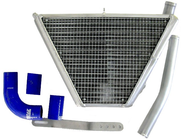 H2O Performance Additional Water Radiator - Suzuki GSX-R1000 (2017